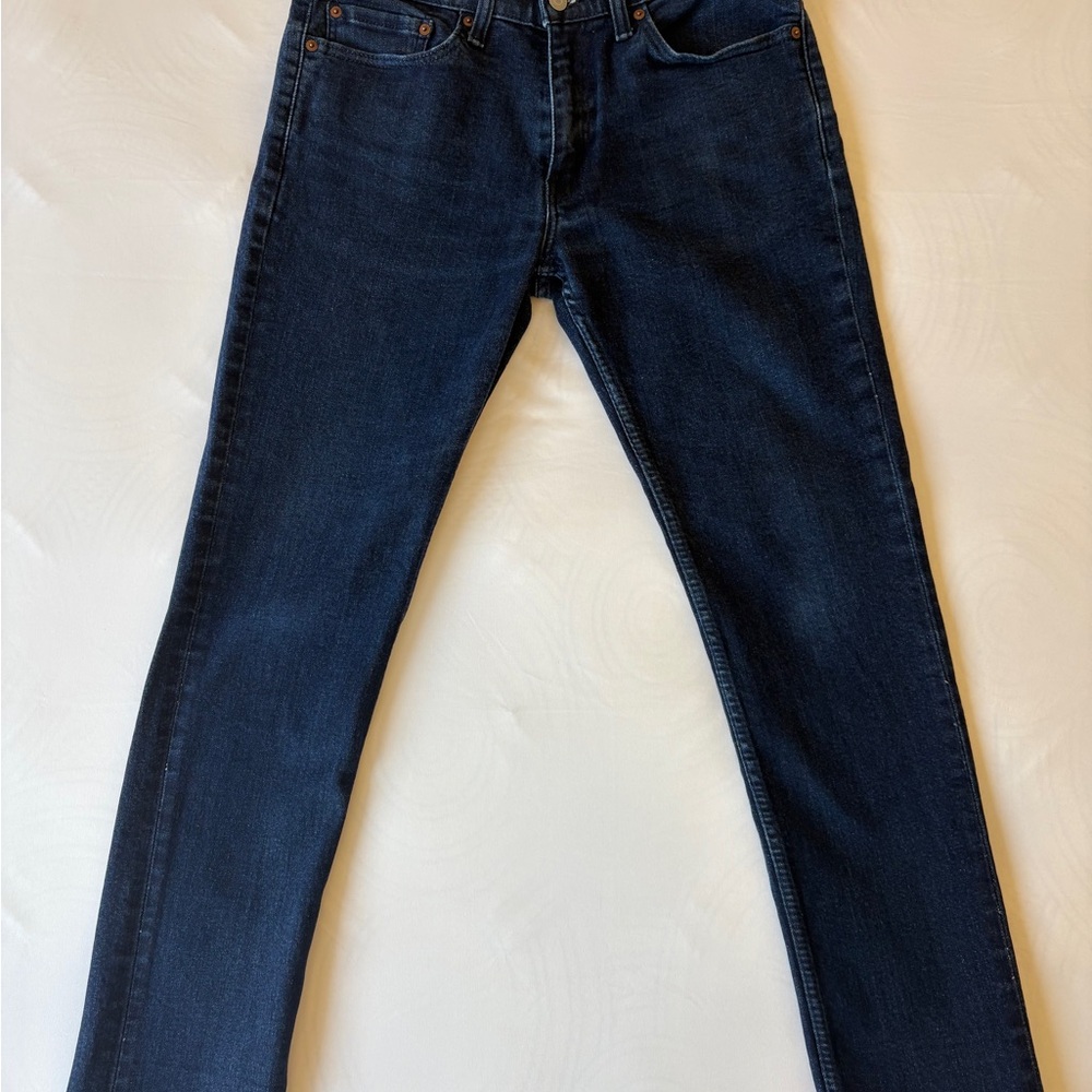Levi's Men's 511 Slim Straight Fit Denim Jeans Blue, Size 34x32